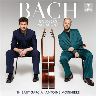 바흐: 두 대의 기타로 연주하는 - 골드베르크 변주곡 (Bach: Goldberg Variations Arr. Garcia &amp; Moriniere for Two Guitars)(Digipack)(CD) - Thibaud Garcia