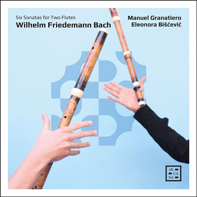W.F.Bach: 두 대의 플루트를 위한 6개의 소나타 (W.F.Bach: Six Sonatas for Two Flutes)(CD) - Manuel Granatiero
