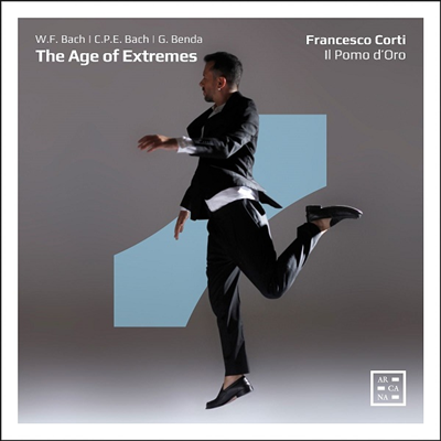 극단의 시대 - 벤다, W.F.바흐 &amp; C.P.E.바흐: 하프시코드 협주곡집 (The Age of Extreme - W.F. Bach, G. Benda &amp; C.P.E. Bach: Harpsichord Concertos)(CD) - Francesco Corti