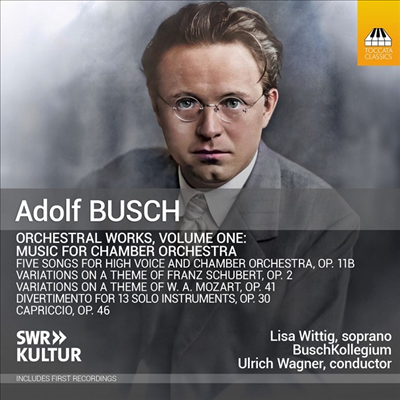 아돌프 부쉬: 관현악 작품 1집 (Adolf Busch: Orchestral Works, Vol.1)(CD) - Lisa Wittig