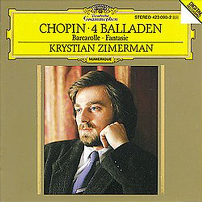 쇼팽 : 발라드 전곡집 (Chopin : 4 Ballades)(CD) - Krystian Zimerman