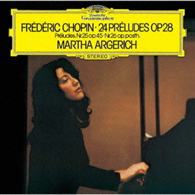 쇼팽: 24개의 전주곡 &amp; 3개의 마주르카 (Chopin: 24 Preludes Op.28 &amp; 3 Mazurkas. Op.59) (Ltd)(UHQCD)(일본반) - Martha Argerich