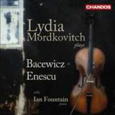 에네스쿠 &amp; 바세윅 : 바이올린과 피아노를 위한 작품집 (CD) - Lydia Mordkovitch