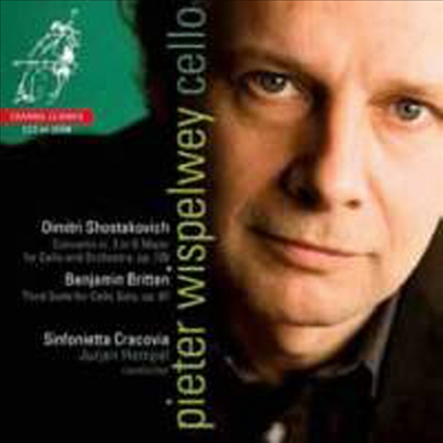 쇼스타코비치 : 첼로 협주곡 2번 G장조 & 브리튼 : 무반주 첼로 모음곡 3번 Op.87 (Shostakovich : Cello Concerto No.2 & Britten : Suite No.3 for cello solo, Op.87) (SACD Hybrid) - Pieter Wispelwey