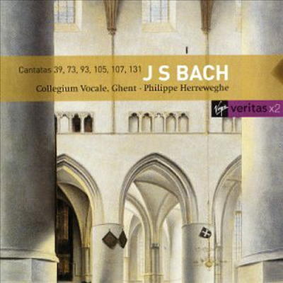 바흐 : 칸타타 39, 73, 93, 105, 107, 131번 (Bach : Cantatas BWV39, 73, 93, 105, 107, 131) (2CD) - Philippe Herreweghe