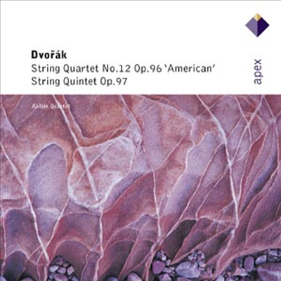 드보르작 : 현악 사중주 12번 &#39;아메리칸&#39;, 현악 오중주 (Dvorak : String Quartet No.12 Op.96 &#39;American&#39;, String Quintet Op.97)(CD) - Keller Quartet