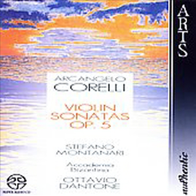 코렐리 : 바이올린 소나타 Op.5	 (Corelli : Sonatas for Violin and Basso Continuo, Op.5) (2 SACD Hybrid) - Stefano Montanari