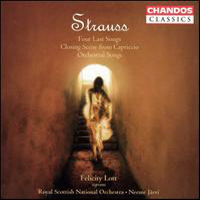 R. 슈트라우스: 네 개의 마지막 노래, &#39;카프리치오&#39; - 마지막 장면, 관현악 반주의 노래 (R. Strauss: Four Last Songs, Closing Scene from Capriccio, Orchestral Songs)(CD) - Felicity Lott