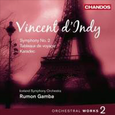 뱅상 댕디 : 관현악 작품집 Vol.2 (Vincent d’Indy : Orchestral Works Volume 2)(CD) - Rumon Gamba