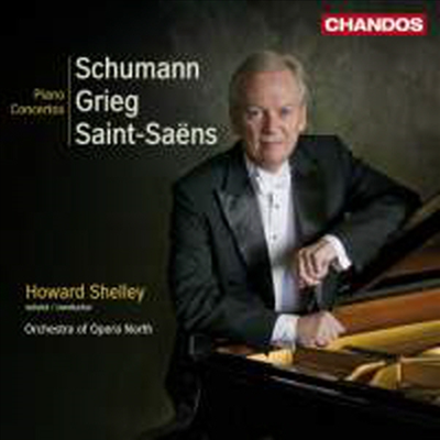 슈만, 그리그 &amp; 생상스 : 피아노 협주곡 (Grieg, Schumann &amp; Saint-Sanes : Piano Concertos)(CD) - Howard Shelley