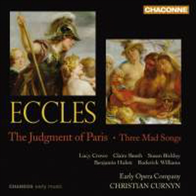 존 에클스 : 파리스의 심판 (John Eccles : The Judgment of Paris & Three Mad Songs)(CD) - Christian Curnyn
