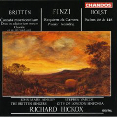 핀지, 브리튼, 홀스트: 합창 작품집 (Choral Music of Britten, Holst & Finzi)(CD) - Richard Hickox