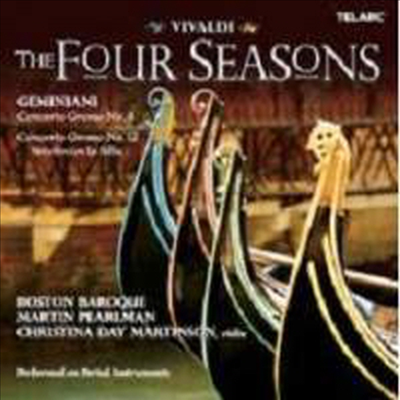 비발디 : 사계 & 제미니아니 : 합주 협주곡 4번, 12번 (Vivaldi : The Four Seasons)(CD) - Christina Day Martinson