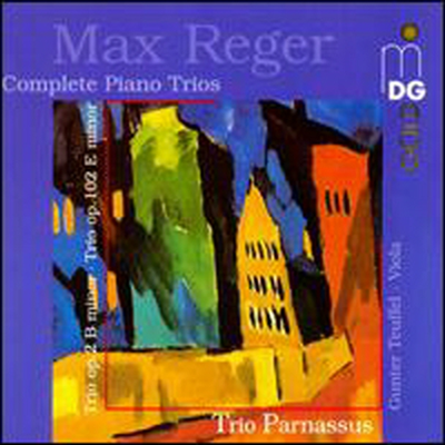 레거: 피아노 삼중주 (Reger: Piano Trios)(CD) - Trio Parnassus