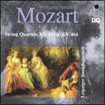 모차르트: 현악 사중주 16, 18번 (Mozart: String Quartets K.428 & K.464)(CD) - Leipziger Streichquartett