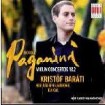 파가니니 : 바이올린 협주곡 1 &amp; 2번 (Paganini : Violin Concerto No.1 &amp; 2)(CD) - Kristof Barati