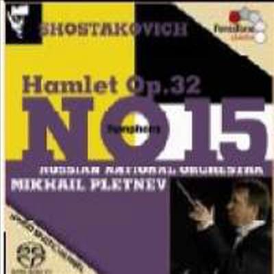 쇼스타코비치 : 교향곡 15번 Op.141 & 햄릿 Op.32 (Shostakovich : Symphony No.15) (SACD Hybrid) - Mikhail Pletnev