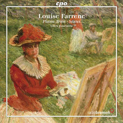 루이즈 파렝 : 피아노 트리오 1번, 3번 &amp; 피아노 6중주 Op.40 (Louise Farrenc : Sextett Op.40 fur Klavier &amp; Blaserquintett)(CD) - Linos Ensemble