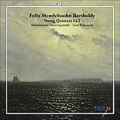 멘델스존 : 현악 5중주 1 & 2번 (Mendelssohn : Quintet for Strings No.1 & 2)(CD) - Mannheim String Quartet