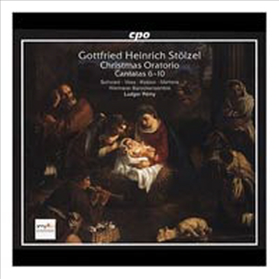 스?첼 : 크리스마스 오라토리오 칸타타 6-10번 (Stolzel: Christmas Oratorio Cantatas No.6-10)(CD) - Ludger Remy