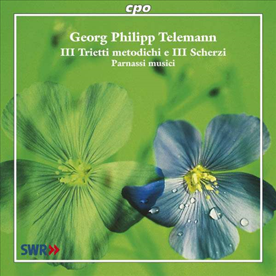 텔레만: 실내악 모음집 - 3곡의 3중주, 2곡의 사중주, 3곡의 스케르초 (Telemann : Triosonaten &#39;Trietti metodichi e Scherzi&#39;)(CD) - Parnassi musici