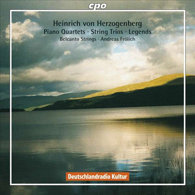 헤어초겐베르크 : 피아노 4중주 Op.75, Op.95, 현악 3중주 Op.27-1, 27-2 & 첼로와 피아노를 위한 '전설 (2 for 1) - Andreas Frolich