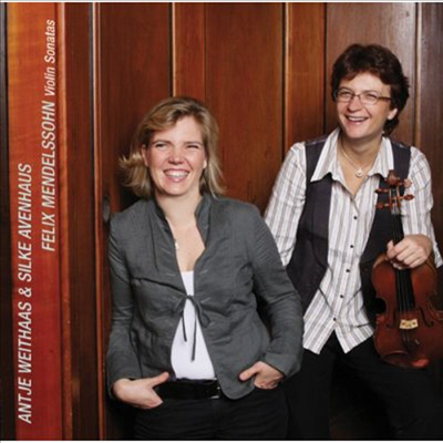 멘델스존 : 바이올린 소나타 전곡 (Mendelssohn : Violinsonaten)(CD) - Antje Weithaas