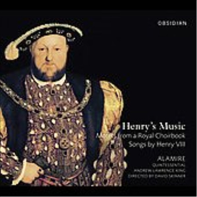 헨리 8세의 음악 - 왕실 합창곡집의 모테트와 헨리 8세기 작곡한 노래들 (Henry&#39;s Music - Motets from a Royal Choirbook)(Digipack)(CD) - David Skinner