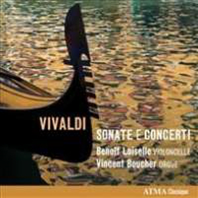 비발디의 첼로와 오르간 (Vivaldi : Sonatas and Concertos)(CD) - BenoIt Loiselle