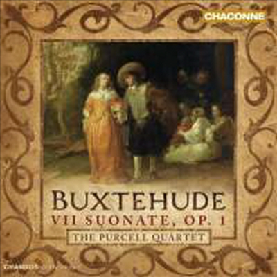 북스테후데 : 7개의 소나타 Op.1 (Buxtehude : Seven Sonatas, Op.1 BuxWV 252-258)(CD) - The Purcell Quartet