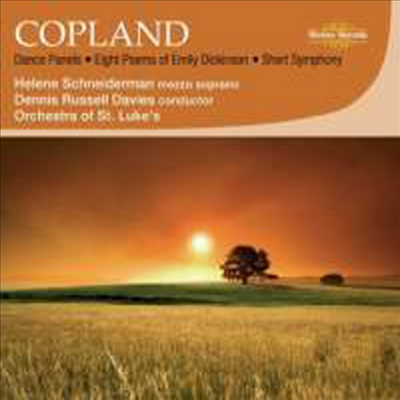 코플랜드 : 댄스 패널, 에밀리 디킨슨의 시, 짧은 교향곡 (Dennis Russell Davies conducts Copland)(CD) - Dennis Russell Davies