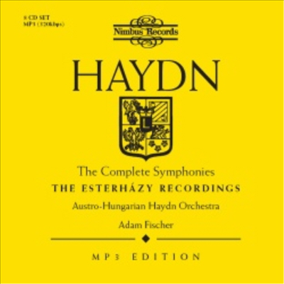 하이든 : 교향곡 전곡 (Haydn : Complete Symphonies) (8 MP3 CD) - Adam Fischer