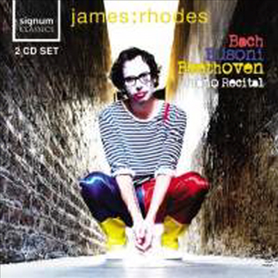 제임스 로즈 - 피아노 리사이틀 (James Rhodes - Bach, Busoni, &amp; Beethoven Piano Recital) (2CD) - James Rhodes