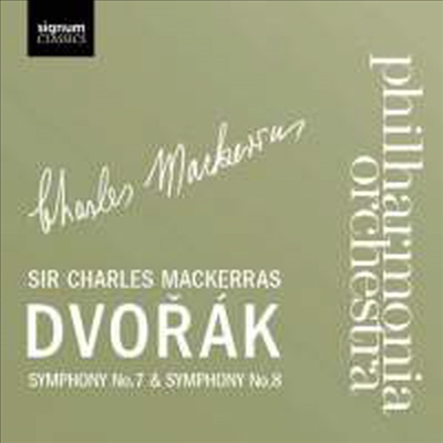 드보르작 : 교향곡 7 &amp; 8번 (Dvorak : Symphony No.7 &amp; 8)(CD) - Charles Mackerras