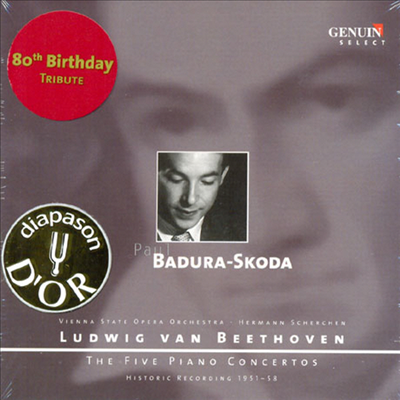 베토벤 : 피아노 협주곡 전곡 (Beethoven : Piano Concertos Nos.1-5, complete) - Paul Badora-Skoda