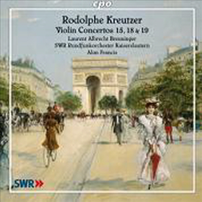 크로이처 : 바이올린 협주곡 19번, 18번 & 15번 ( Kreutzer : Violinkonzerte Nr.15, 18, 19)(CD) - Laurent Albrecht Breuninger