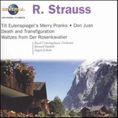 R. 슈트라우스 : 틸 오일렌슈피겔, 돈 주앙, 죽음과 변용, 장미의 기사중 왈츠 (R. Strauss: Till Eulenspiegel's Merry Pranks, Don Juan, Death and Transfiguration, Waltzes from Der Rosenkavalier) - Bernard 