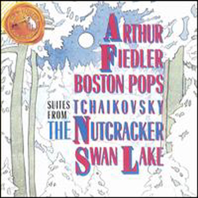 차이코프스키 : 모음곡 '호두까기 인형', '백조의 호수' (Tchaikovsky : Nutcracker & Swan Lake Suites)(CD) - Arthur Fiedler