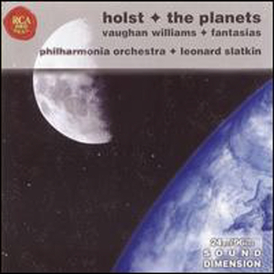 홀스트 : 혹성, 본-윌리암스 : 환상곡 (Holst : The Planets, Vaughan-Williams: Fantasia)(CD) - Leonard Slatkin