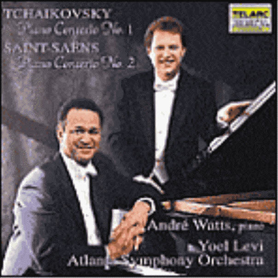 차이코프스키 : 피아노 협주곡 1번, 생상 : 피아노 협주곡 2번 (Tchaikovsky : Piano Concerto No1. Op.23, Saint-Saens : Piano Concerto No.2 Op.22)(CD) - Andre Watts