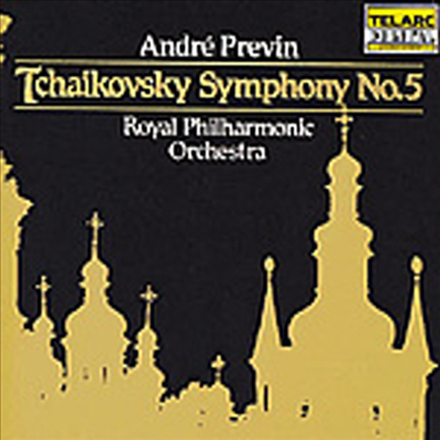 차이코프스키 : 교향곡 5번, 림스키-코르사코프 : 술탄황제 조곡 중 행진곡 (Symphony No.5,Op.64, Rimsky-Korsakov : March From Tsar Saltan Suite Op.57)(CD) - Andre Previn