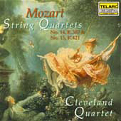 모차르트 : 현악 사중주 14, 15번 (Mozart : String Quartets No.14 K.387, No.15 K.421)(CD) - Cleveland String Quartet