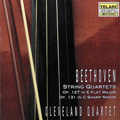 베토벤 : 현악 사중주 12, 14번 (Beethoven : String Quartet No.12 Op.127, No.14 Op.131)(CD) - Cleveland Quartet