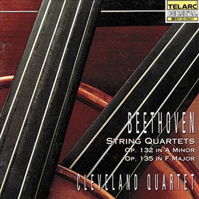 베토벤 : 현악 사중주 15, 16번 (Beethoven : String Quartets No.15 Op.132, No.16 Op.135)(CD) - Cleveland Quartet