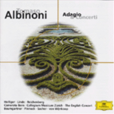 알비노니 : 오르간과 현악을 위한 아다지오, 협주곡 (Albinoni : Adagio In G Minor For Organ And Strings, Concerto Op.7)(CD) - Eduard Kaufmann