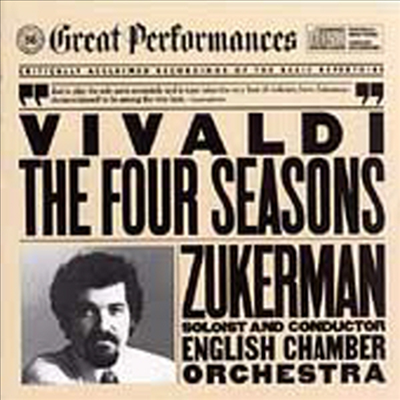 비발디 : 사계 (Vivaldi : The Four Seasons)(CD) - Pinchas Zukerman