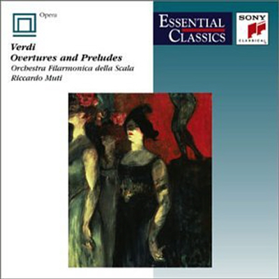 베르디 : 오페라 서곡과 간주곡 (Verdi : Overtures & Preludes)(CD) - Riccardo Muti