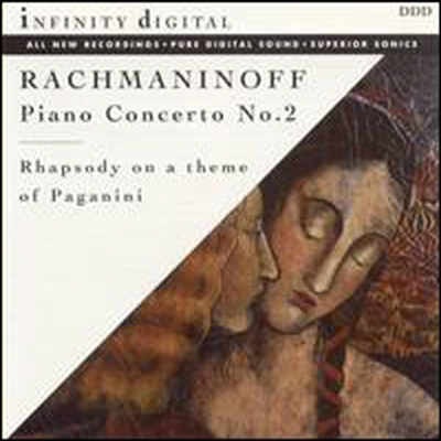 라흐마니노프: 피아노 협주곡 2번, 파가니니 광시곡 (Rachmaninoff: Piano Concerto No.2, Rhapsody on a Theme of Paganini)(CD) - Elisso Bolkvadze