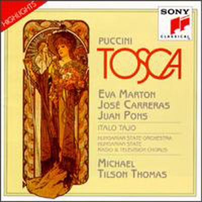 푸치니: 토스카 - 하이라이트 (Puccini: Tosca - Highlights)(CD) - Michael Tilson Thomas