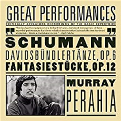 슈만 : 다비드동맹 무곡, 환상 소품집 (Schumann : Davidsbundlertanze, Fantasiestucke)(CD) - Murray Perahia